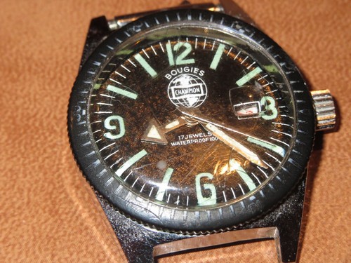 Antico orologio pubblicitario