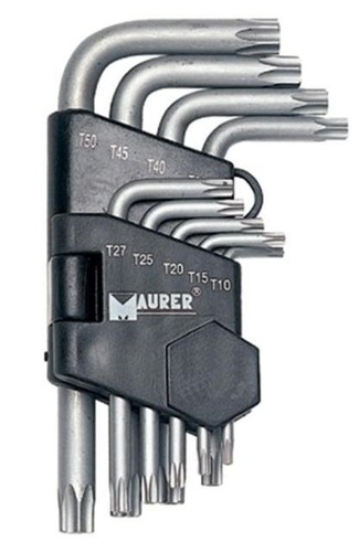 Kit chiavi torx - 9,
