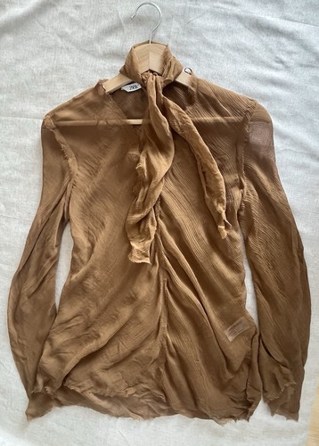 Camicia zara marrone - zara,