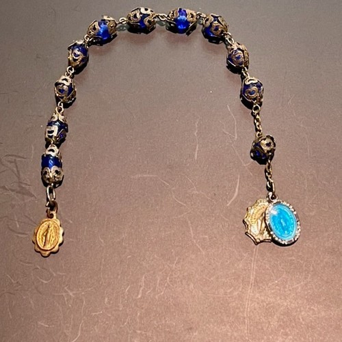 Bracciale rosario cloisonné - rosario,