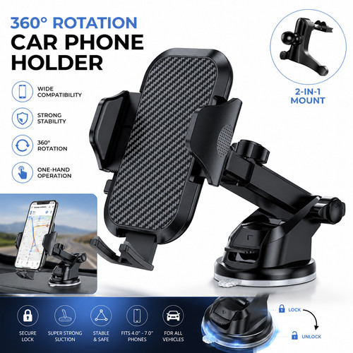 Supporto telefono auto - telefono,