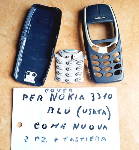 Cover per nokia 3310 blu - cover,