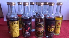 12 mignon di liquore vintage della RUOSI, da collezionismo