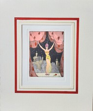 stampa Liberty incisione al