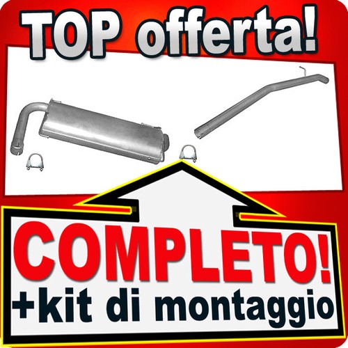 Scarico completo per fiat - scarico,
