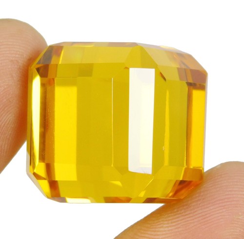 Topazio giallo taglio - , cubo