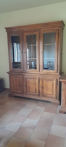 Vetrinetta tavolo massello - vetrinetta,