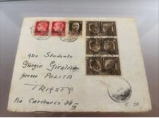 10 CENT FRATELLANZA ITALO  TEDESCA HITLER MUSSOLINI SU BUSTA