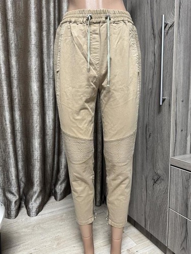 Pantalone donna balmain - donna, beige