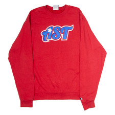 CHAMPION AST Uomo Felpa Rosso