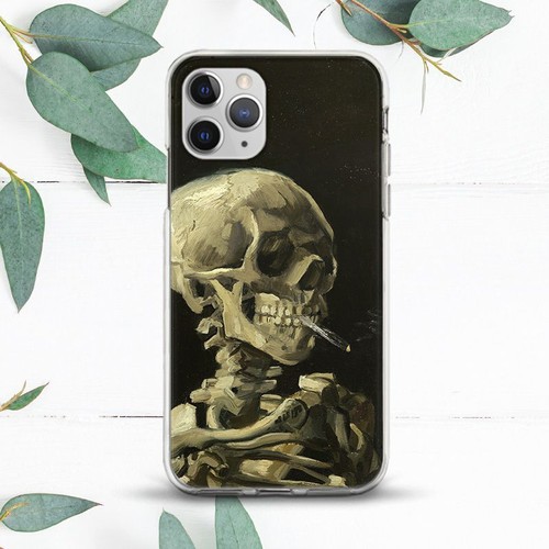 Van gogh skeleton with - van,
