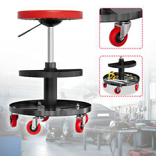 Sgabello da officina sedia da officina sgabello da lavoro seduta da officina 41 cm-54 cm sgabello con ruote