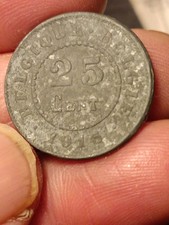 Scegli CENTESIMI BELGIO 25 CENT 1915 BELGIUM Zinco CENTIMES BELGIQUE