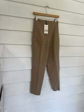 New ZARA Darted Taupe Pants