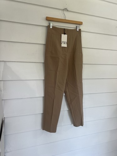 New zara darted taupe - zara, pants
