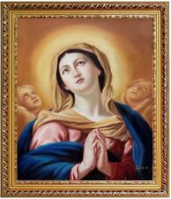 Quadro olio Madonna orante, Madre di Dio QUADRO OLIO dipinto a olio DIPINTO A MANO F:40x50cm