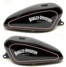 Adesivi Stiker Harley Davidson da serbatoio moto custom più Righini Bordatura 