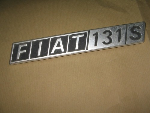 Sigle scritta fiat 131 in - fiat,