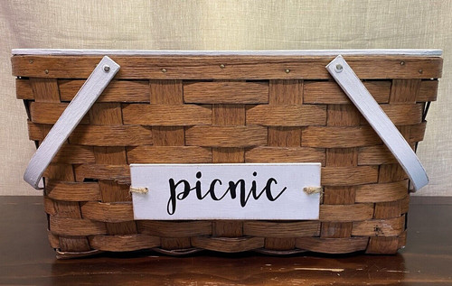 Cestino picnic vintage - cestino, da