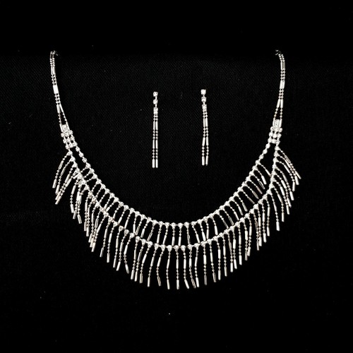 Set gioielli strass per - set,