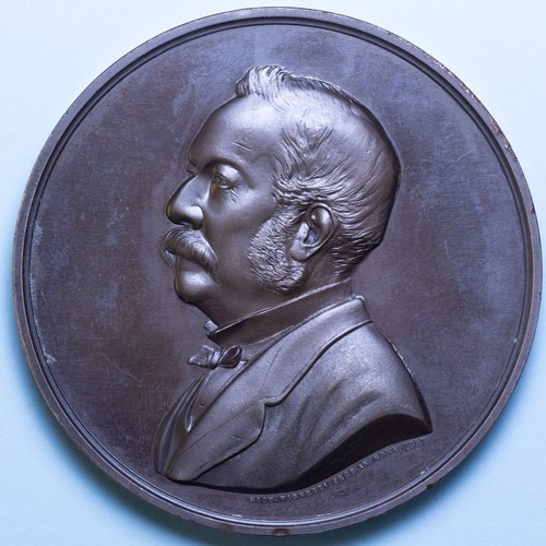 Marco minghetti medaglia 1887 - marco,