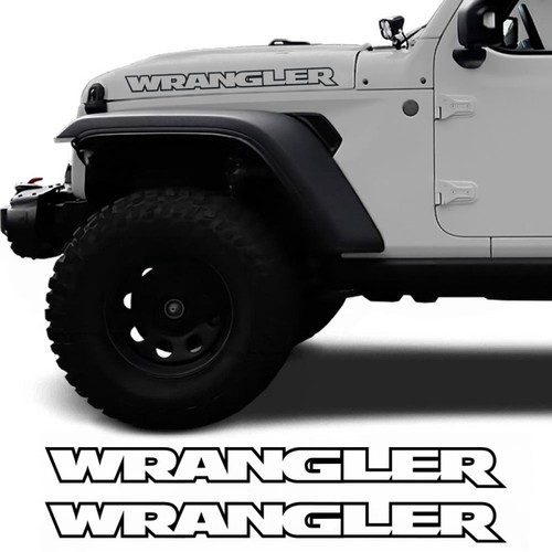 Adesivi laterali wrangler - adesivi,