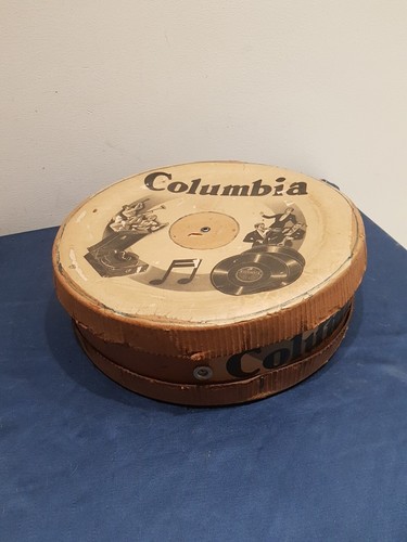 Scatola columbia portadischi - columbia,