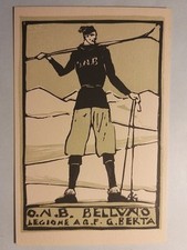 Belluno - Opera Nazionale Balilla. Legione A G .F - G. Berta. Natale anno VIII.