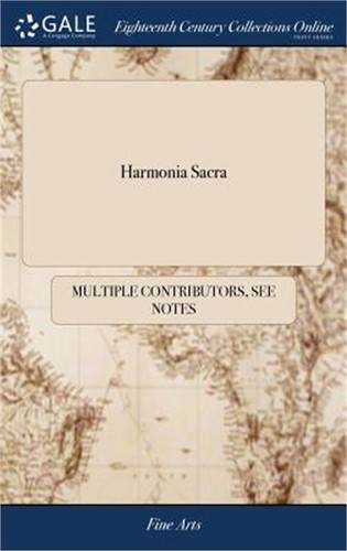 Harmonia sacra with a - harmonia,