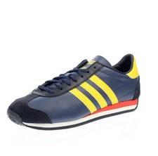 Adidas Originals Country Og Blu - Uomo Scarpe Sneakers Sportive