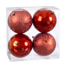 Palle natale rame plastica - natale,