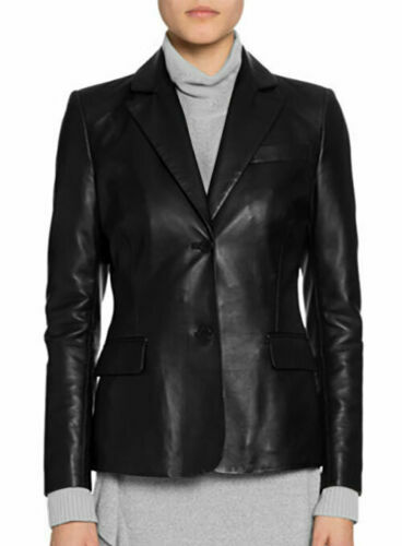 Blazer donna vera pelle - donna, in