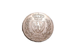 5 Centesimi 1826 T lettera P