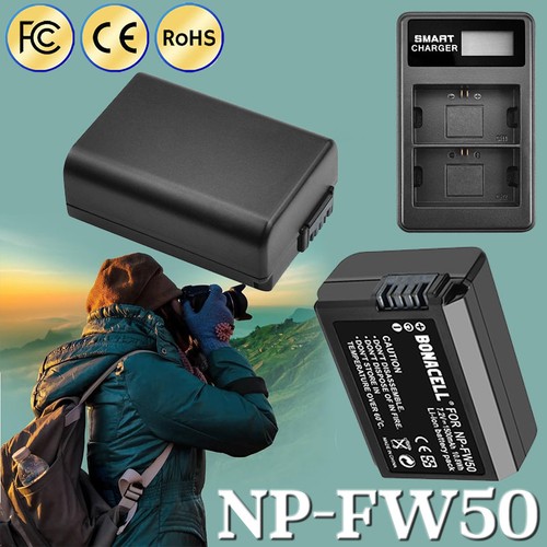 Fw50 batteria - 2x, np-fw50