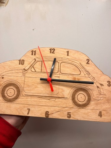Orologio parete fiat 500 - da,