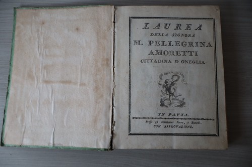 Tesi maria pellegrina - maria, amoretti