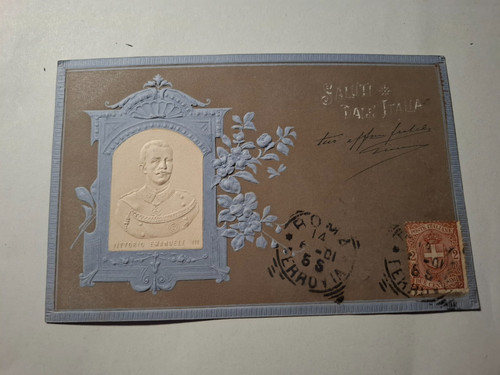 Cartolina vittorio emanuele - cartolina,