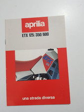 BROCHURE DEPLIANT APRILIA ETX 125 350 600