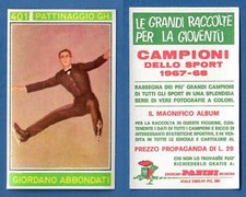 Figurina campioni dello sport - figurina,