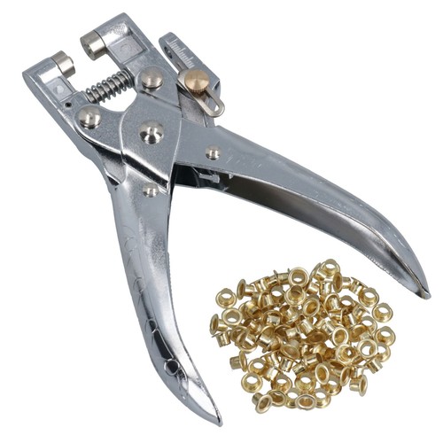 Pinza per occhielli resistente