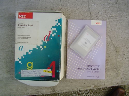 Emulation card x24e - emulation, per