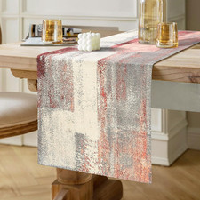 Runner Da Tavolo Rosa Moderno