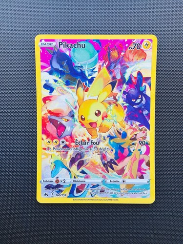 Carte pokemon pikachu - pikachu, 160/159