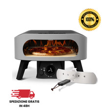 Forno per Pizza a Gas Cottura veloce In acciaio inox per interni e esterni 35x35