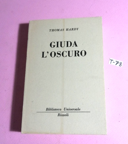 Thomas hardy giuda oscuro - hardy, l'oscuro