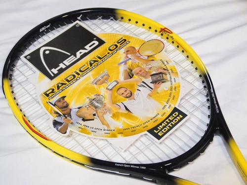 Head radical andre agassi - head,