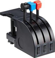 Quadrante acceleratore di volo Compact Saitek PRO - comandi a 3 assi per simulazione PC