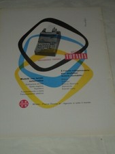 TOTALIA-ADDIZIONATRICE SCRIVENTE-VECCHIA PUBBLICITA' CARTACEA DEGLI ANNI '50- 