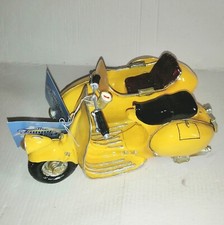 SALVADANAIO VESPA SIDECAR GIALLO FUNNY COLLECTION