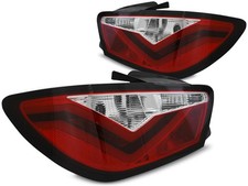 LDSE21 Fari Fanali Posteriori Seat Ibiza 6J 3porte 08-12 a led Tube Light rosso 